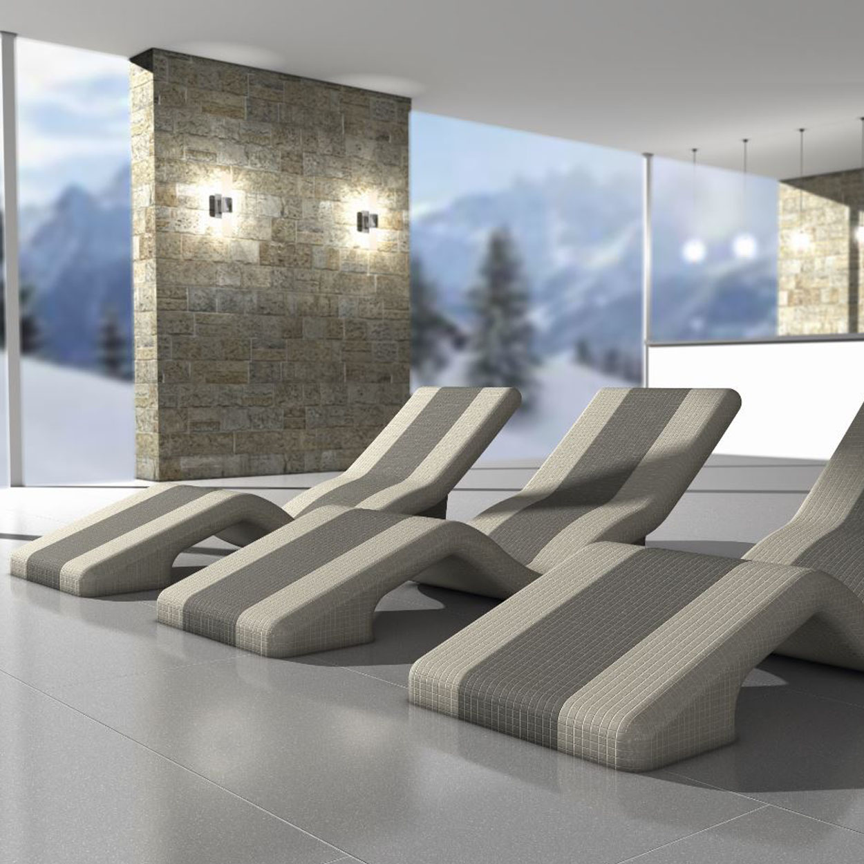 Wedi Sanoasa Lounger 1